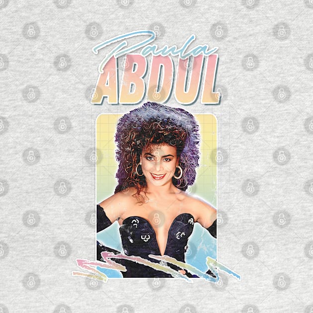 Paula Abdul / 80s Aesthetic Fan Art Design by DankFutura